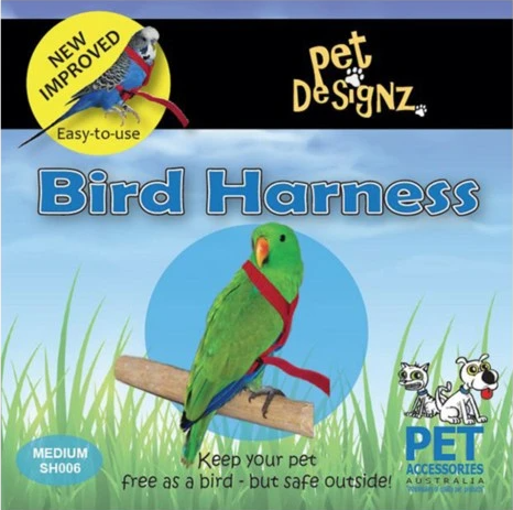 Pet Designz Bird Harness - Medium