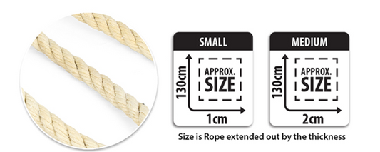 Bird Sisal Rope Zig Zag Medium
