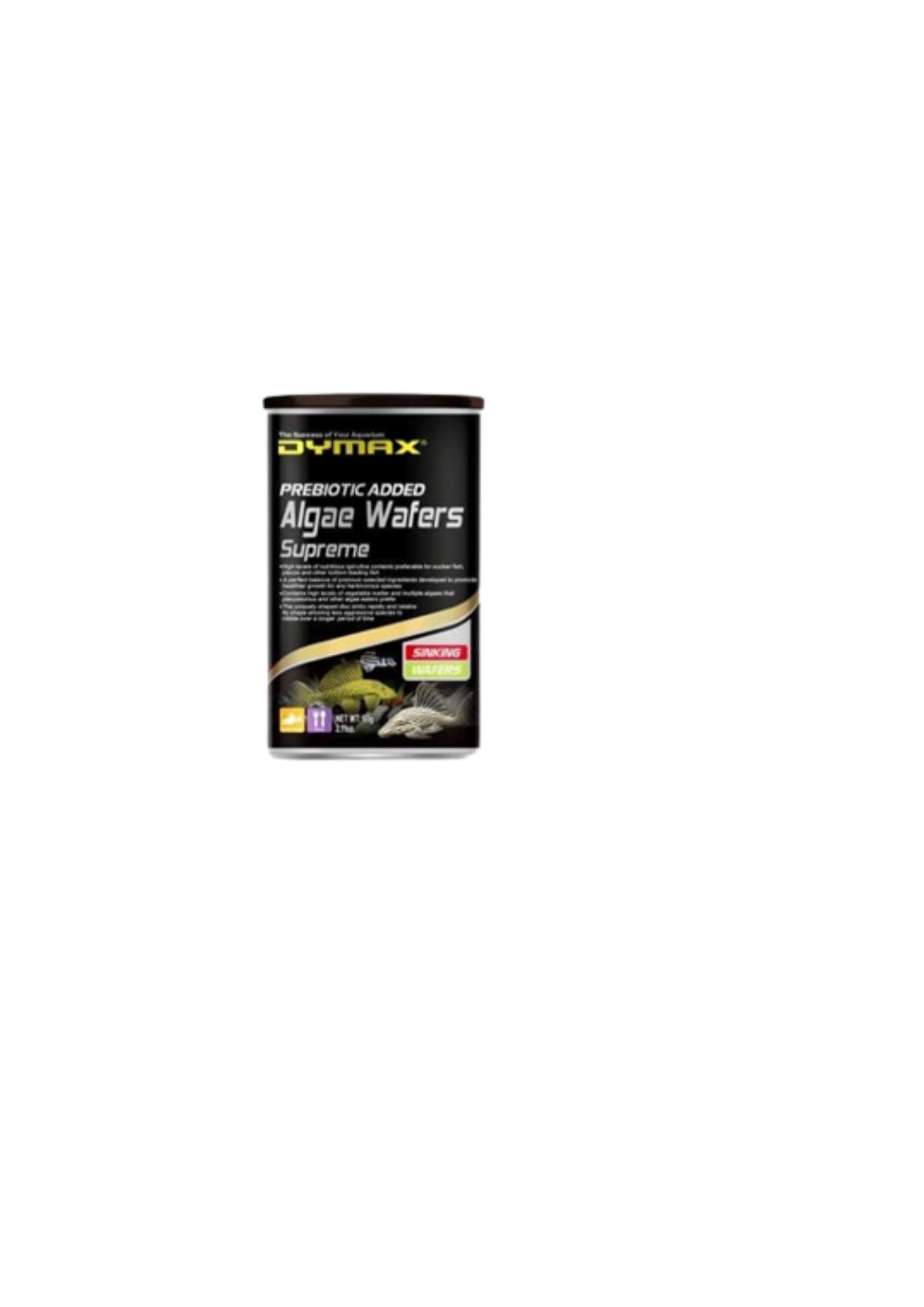 Dymax Algae Wafers Supreme 60g Sinking Wafers