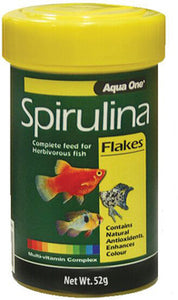 Aqua One Spirulina Flakes 52g