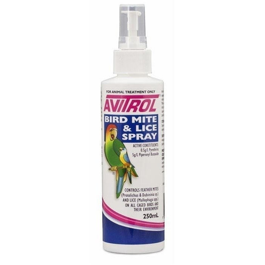 Avitrol Bird Mite and Lice Spray 250ml