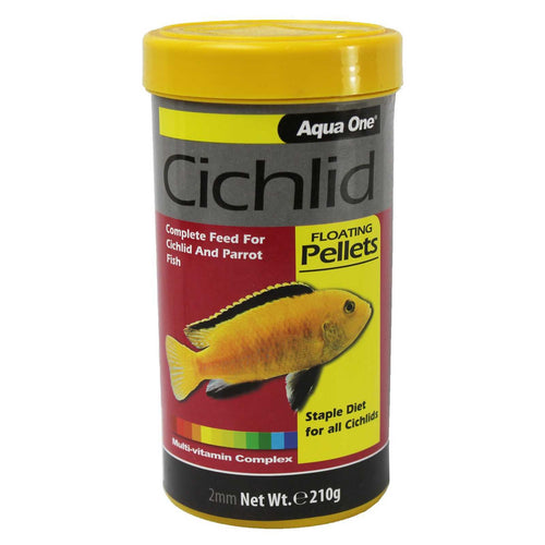Aqua One Cichlid Floating Pellets 210g
