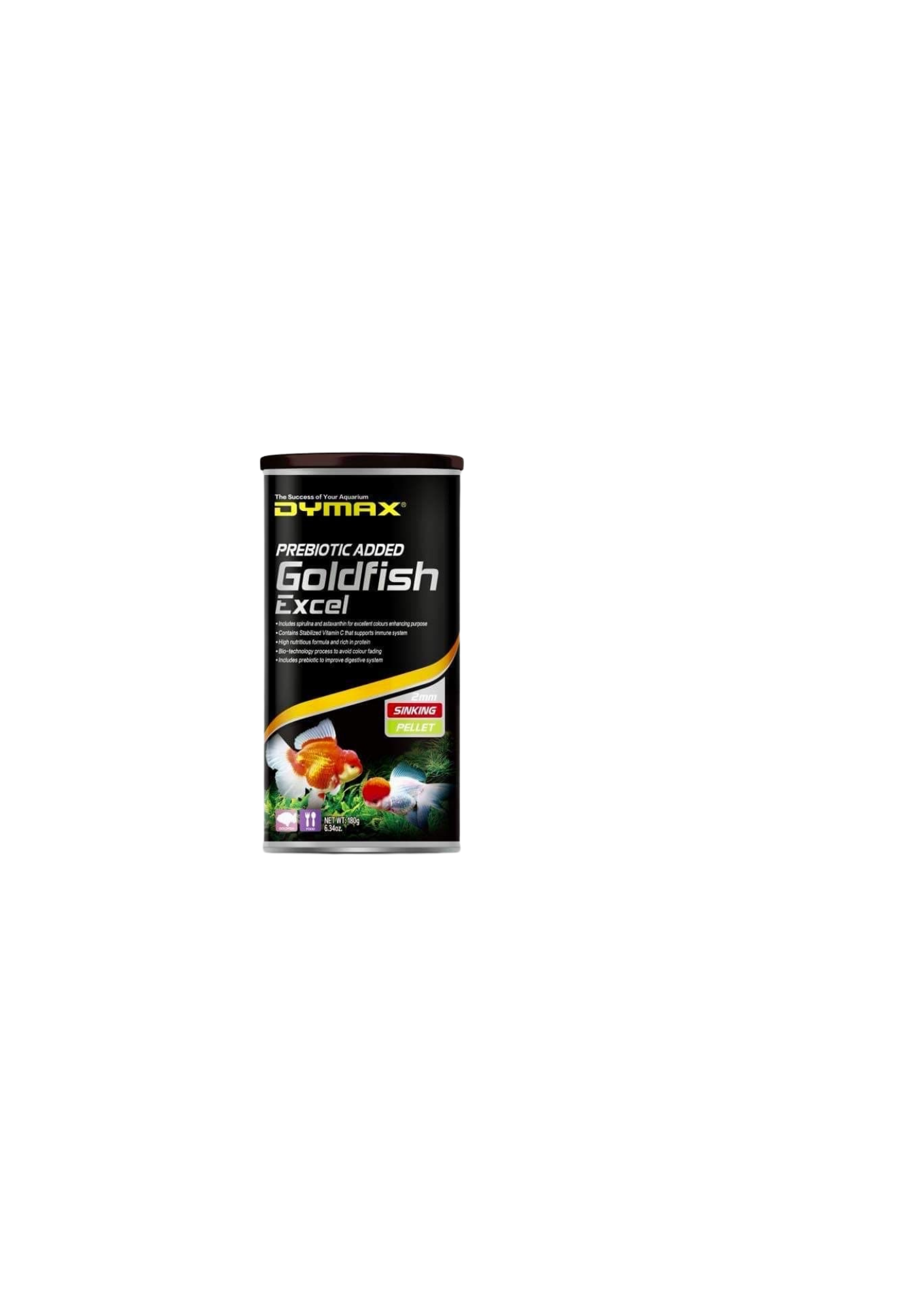 Dymax Goldfish Excel 180g Sinking Pellets