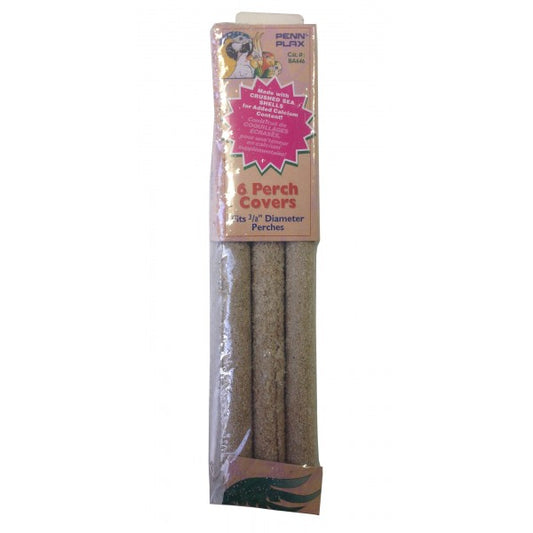 Perch Covers Sand Penn Plax Small 18cm 6 Pack