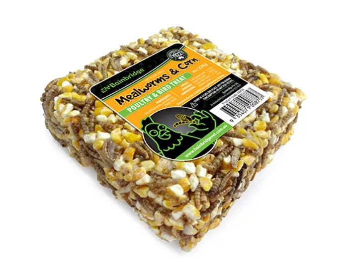 Treat Block - Mealworms & Corn
