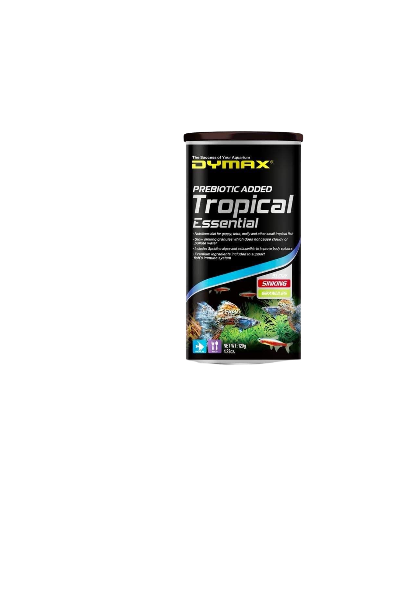 Dymax Tropical Essential 120g Sinking Granules