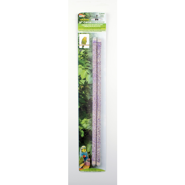 Wood & Cement Perches 36 X 1 Cm - 2 Pack