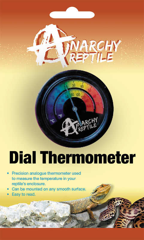 Anarchy Reptile Dial Thermometer