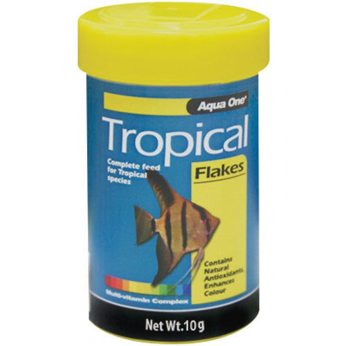 Aqua One Tropical Flakes 10g