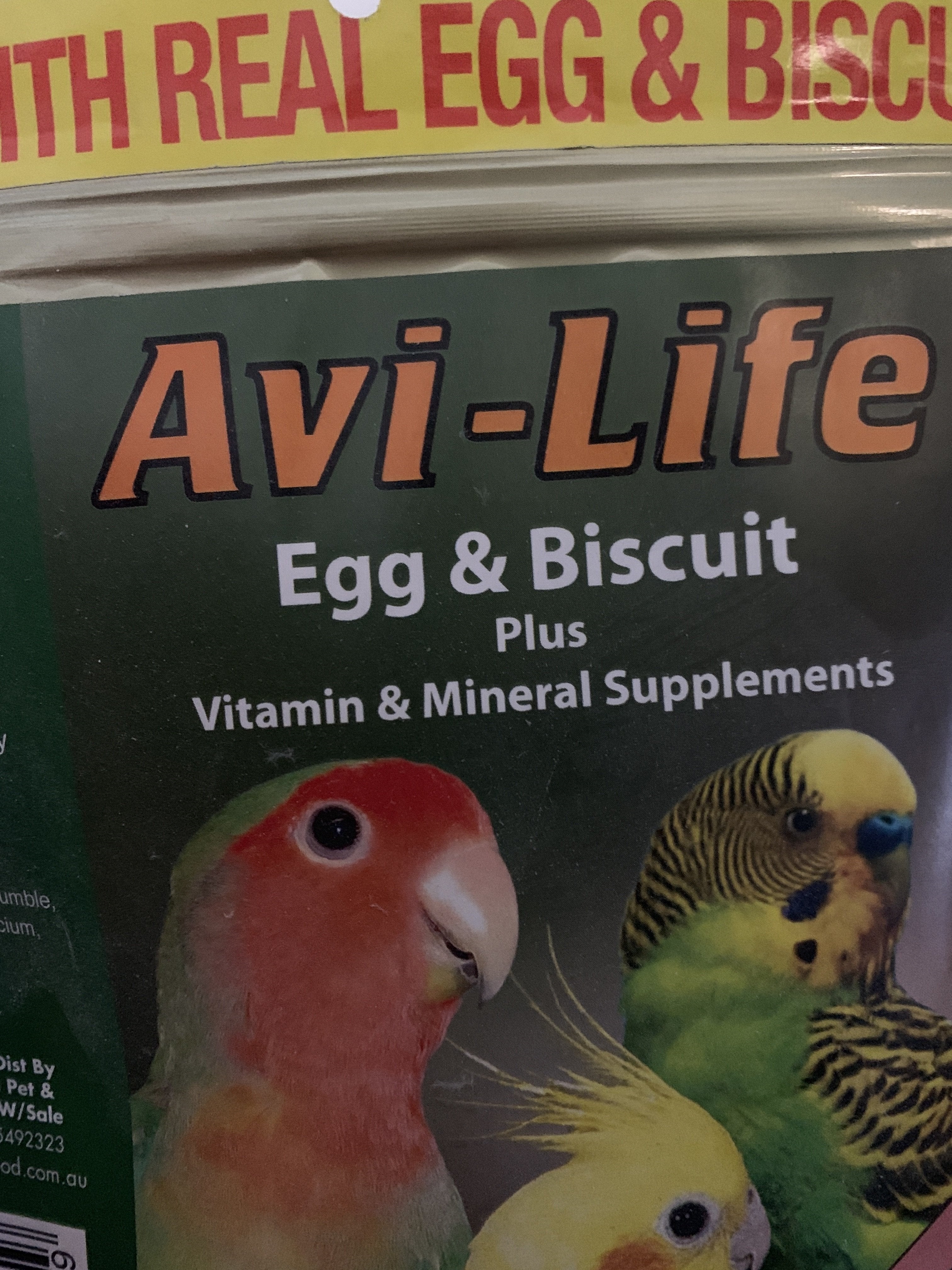 Avi-Life Egg and Biscuit 500g