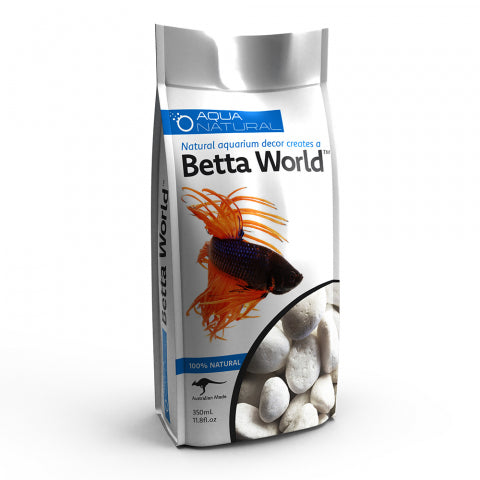 Aqua Natural Betta World Snow White Substrate 350ml