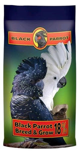 Black Parrot Breed and Grow 18% Parrot Food