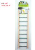 Bird Life Cement Ladder With Wood Frame 9 Step