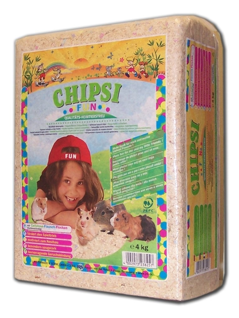 Chipsi Fun Small Animal Bedding 4kg