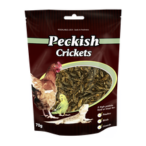 Peckish Dried Crickets 70g