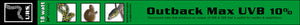 Outback Max Tube 10.0 Uvb 24 Inch