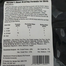 Load image into Gallery viewer, Murphy&#39;s Hand Rearing Formula 2kg