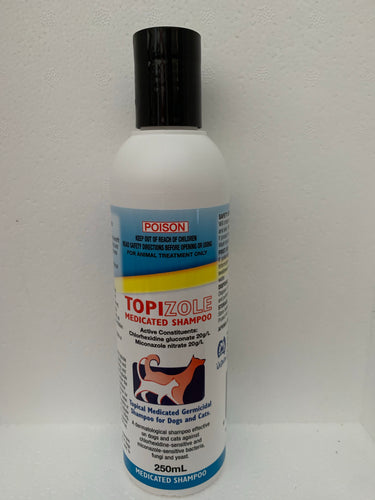 Topizole Medicated Shampoo 250ml