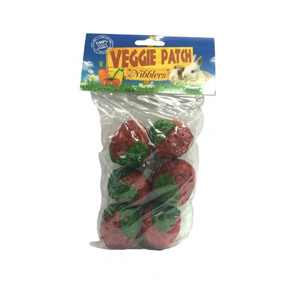 Veggie Patch Strawberries Nibblers 6 Pack